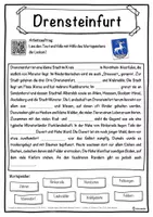 Vorschau - Unterrichtsreihen - Drensteinfurt Lückentext mit Wortspeicher Hörverstehen und Suchsel - Seite 1