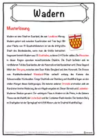 Vorschau - Unterrichtsreihen - Wadern Lückentext mit Wortspeicher Hörverstehen und Suchsel - Seite 2