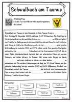 Vorschau - Unterrichtsreihen - Schwalbach am Taunus Lückentext mit Wortspeicher Hörverstehen und Suchsel - Seite 1
