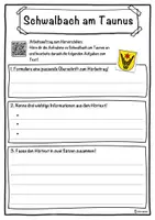 Vorschau - Unterrichtsreihen - Schwalbach am Taunus Lückentext mit Wortspeicher Hörverstehen und Suchsel - Seite 3