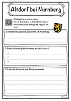 Vorschau - Unterrichtsreihen - Altdorf bei Nürnberg Lückentext mit Wortspeicher Hörverstehen und Suchsel - Seite 3