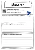 Vorschau - Unterrichtsreihen - Munster Lückentext mit Wortspeicher Hörverstehen und Suchsel - Seite 3