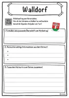 Vorschau - Unterrichtsreihen - Walldorf Lückentext mit Wortspeicher Hörverstehen und Suchsel - Seite 3