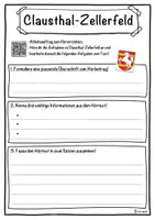 Vorschau - Unterrichtsreihen - Clausthal-Zellerfeld Lückentext mit Wortspeicher Hörverstehen und Suchsel - Seite 3