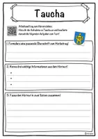 Vorschau - Unterrichtsreihen - Taucha Lückentext mit Wortspeicher Hörverstehen und Suchsel - Seite 3