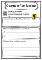 Vorschau - Unterrichtsreihen - Oberndorf am Neckar Lückentext mit Wortspeicher Hörverstehen und Suchsel - Seite 3