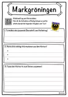 Vorschau - Unterrichtsreihen - Markgröningen Lückentext mit Wortspeicher Hörverstehen und Suchsel - Seite 3