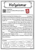 Vorschau - Unterrichtsreihen - Hofgeismar Lückentext mit Wortspeicher Hörverstehen und Suchsel - Seite 1