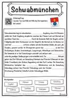 Vorschau - Unterrichtsreihen - Schwabmünchen Lückentext mit Wortspeicher Hörverstehen und Suchsel - Seite 1