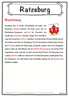 Vorschau - Unterrichtsreihen - Ratzeburg Lückentext mit Wortspeicher Hörverstehen und Suchsel - Seite 2