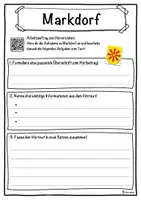 Vorschau - Unterrichtsreihen - Markdorf Lückentext mit Wortspeicher Hörverstehen und Suchsel - Seite 3