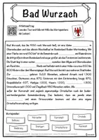 Vorschau - Unterrichtsreihen - Bad Wurzach Lückentext mit Wortspeicher Hörverstehen und Suchsel - Seite 1