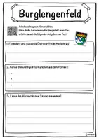 Vorschau - Unterrichtsreihen - Burglengenfeld Lückentext mit Wortspeicher Hörverstehen und Suchsel - Seite 3