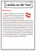 Vorschau - Unterrichtsreihen - Landau an der Isar Lückentext mit Wortspeicher Hörverstehen und Suchsel - Seite 2