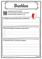 Vorschau - Unterrichtsreihen - Buchloe Lückentext mit Wortspeicher Hörverstehen und Suchsel - Seite 3