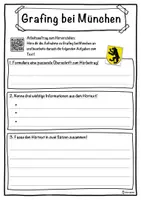 Vorschau - Unterrichtsreihen - Grafing bei München Lückentext mit Wortspeicher Hörverstehen und Suchsel - Seite 3