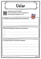 Vorschau - Unterrichtsreihen - Uslar Lückentext mit Wortspeicher Hörverstehen und Suchsel - Seite 3