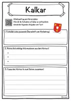 Vorschau - Unterrichtsreihen - Kalkar Lückentext mit Wortspeicher Hörverstehen und Suchsel - Seite 3