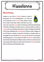 Vorschau - Unterrichtsreihen - Haselünne Lückentext mit Wortspeicher Hörverstehen und Suchsel - Seite 2