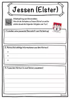Vorschau - Unterrichtsreihen - Jessen (Elster) Lückentext mit Wortspeicher Hörverstehen und Suchsel - Seite 3
