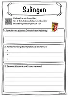Vorschau - Unterrichtsreihen - Sulingen Lückentext mit Wortspeicher Hörverstehen und Suchsel - Seite 3