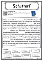 Vorschau - Unterrichtsreihen - Schüttorf Lückentext mit Wortspeicher Hörverstehen und Suchsel - Seite 1
