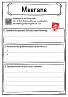 Vorschau - Unterrichtsreihen - Meerane Lückentext mit Wortspeicher Hörverstehen und Suchsel - Seite 3