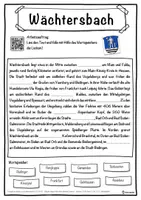 Vorschau - Unterrichtsreihen - Wächtersbach Lückentext mit Wortspeicher Hörverstehen und Suchsel - Seite 1