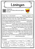 Vorschau - Unterrichtsreihen - Löningen Lückentext mit Wortspeicher Hörverstehen und Suchsel - Seite 1