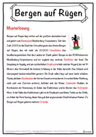 Vorschau - Unterrichtsreihen - Bergen auf Rügen Lückentext mit Wortspeicher Hörverstehen und Suchsel - Seite 2