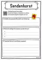 Vorschau - Unterrichtsreihen - Sendenhorst Lückentext mit Wortspeicher Hörverstehen und Suchsel - Seite 3