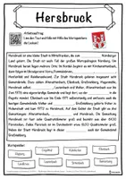 Vorschau - Unterrichtsreihen - Hersbruck Lückentext mit Wortspeicher Hörverstehen und Suchsel - Seite 1