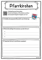 Vorschau - Unterrichtsreihen - Pfarrkirchen Lückentext mit Wortspeicher Hörverstehen und Suchsel - Seite 3