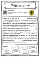Vorschau - Unterrichtsreihen - Pfullendorf Lückentext mit Wortspeicher Hörverstehen und Suchsel - Seite 1