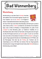 Vorschau - Unterrichtsreihen - Bad Wünnenberg Lückentext mit Wortspeicher Hörverstehen und Suchsel - Seite 2