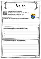 Vorschau - Unterrichtsreihen - Velen Lückentext mit Wortspeicher Hörverstehen und Suchsel - Seite 3