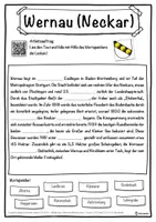 Vorschau - Unterrichtsreihen - Wernau (Neckar) Lückentext mit Wortspeicher Hörverstehen und Suchsel - Seite 1