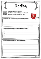 Vorschau - Unterrichtsreihen - Roding Lückentext mit Wortspeicher Hörverstehen und Suchsel - Seite 3