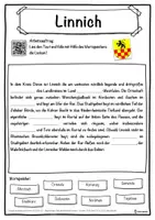 Vorschau - Unterrichtsreihen - Linnich Lückentext mit Wortspeicher Hörverstehen und Suchsel - Seite 1