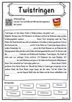 Vorschau - Unterrichtsreihen - Twistringen Lückentext mit Wortspeicher Hörverstehen und Suchsel - Seite 1
