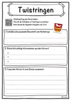 Vorschau - Unterrichtsreihen - Twistringen Lückentext mit Wortspeicher Hörverstehen und Suchsel - Seite 3