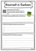 Vorschau - Unterrichtsreihen - Neustadt in Sachsen Lückentext mit Wortspeicher Hörverstehen und Suchsel - Seite 3