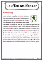 Vorschau - Unterrichtsreihen - Lauffen am Neckar Lückentext mit Wortspeicher Hörverstehen und Suchsel - Seite 2