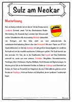 Vorschau - Unterrichtsreihen - Sulz am Neckar Lückentext mit Wortspeicher Hörverstehen und Suchsel - Seite 2