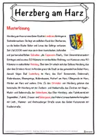 Vorschau - Unterrichtsreihen - Herzberg am Harz Lückentext mit Wortspeicher Hörverstehen und Suchsel - Seite 2