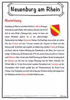 Vorschau - Unterrichtsreihen - Neuenburg am Rhein Lückentext mit Wortspeicher Hörverstehen und Suchsel - Seite 2