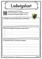 Vorschau - Unterrichtsreihen - Ludwigslust Lückentext mit Wortspeicher Hörverstehen und Suchsel - Seite 3