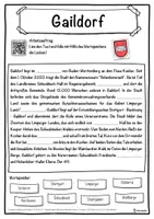 Vorschau - Unterrichtsreihen - Gaildorf Lückentext mit Wortspeicher Hörverstehen und Suchsel - Seite 1