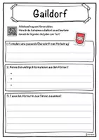 Vorschau - Unterrichtsreihen - Gaildorf Lückentext mit Wortspeicher Hörverstehen und Suchsel - Seite 3