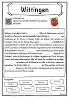 Vorschau - Unterrichtsreihen - Wittingen Lückentext mit Wortspeicher Hörverstehen und Suchsel - Seite 1
